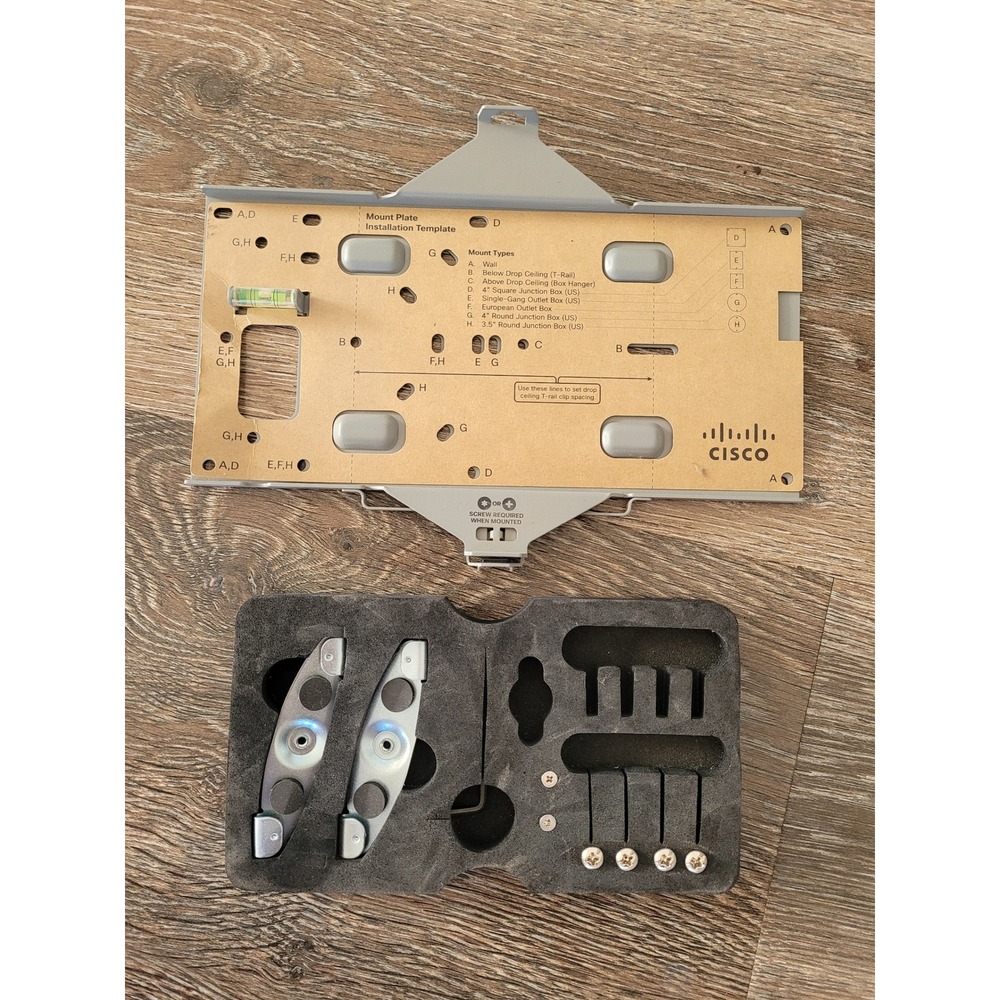 Cisco Mount Plate Installation Template Replacement Kit MR32-MA-MNT-MR-6 #6‎
